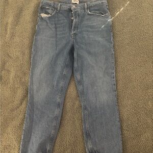 Agolde Relaxed Fit Light Blue Jeans